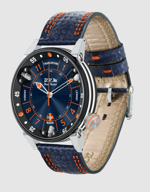 Review High Quality B.R.M Replica Watches For Sale BRM Boat Master BM6 BM6-44-SA-N-CBL-AGO-Oblm